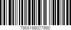 Código de barras (EAN, GTIN, SKU, ISBN): '7909188027980'