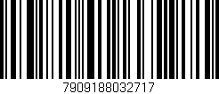 Código de barras (EAN, GTIN, SKU, ISBN): '7909188032717'