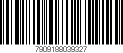 Código de barras (EAN, GTIN, SKU, ISBN): '7909188039327'