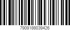 Código de barras (EAN, GTIN, SKU, ISBN): '7909188039426'