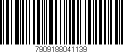 Código de barras (EAN, GTIN, SKU, ISBN): '7909188041139'