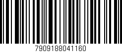 Código de barras (EAN, GTIN, SKU, ISBN): '7909188041160'
