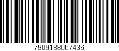 Código de barras (EAN, GTIN, SKU, ISBN): '7909188067436'