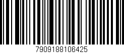 Código de barras (EAN, GTIN, SKU, ISBN): '7909188106425'