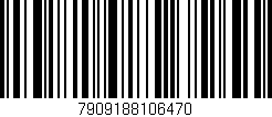 Código de barras (EAN, GTIN, SKU, ISBN): '7909188106470'