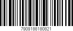 Código de barras (EAN, GTIN, SKU, ISBN): '7909188180821'