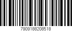 Código de barras (EAN, GTIN, SKU, ISBN): '7909188208518'