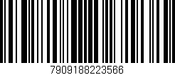 Código de barras (EAN, GTIN, SKU, ISBN): '7909188223566'
