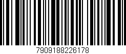 Código de barras (EAN, GTIN, SKU, ISBN): '7909188226178'