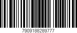 Código de barras (EAN, GTIN, SKU, ISBN): '7909188289777'