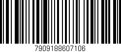 Código de barras (EAN, GTIN, SKU, ISBN): '7909188607106'