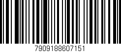 Código de barras (EAN, GTIN, SKU, ISBN): '7909188607151'