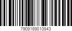 Código de barras (EAN, GTIN, SKU, ISBN): '7909189010943'