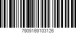 Código de barras (EAN, GTIN, SKU, ISBN): '7909189103126'
