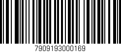Código de barras (EAN, GTIN, SKU, ISBN): '7909193000169'