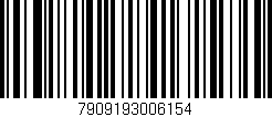 Código de barras (EAN, GTIN, SKU, ISBN): '7909193006154'