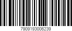 Código de barras (EAN, GTIN, SKU, ISBN): '7909193006239'