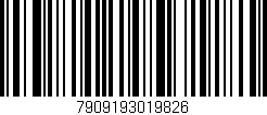 Código de barras (EAN, GTIN, SKU, ISBN): '7909193019826'