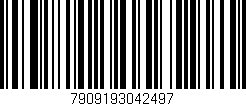 Código de barras (EAN, GTIN, SKU, ISBN): '7909193042497'