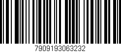 Código de barras (EAN, GTIN, SKU, ISBN): '7909193063232'