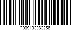 Código de barras (EAN, GTIN, SKU, ISBN): '7909193063256'