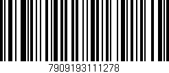 Código de barras (EAN, GTIN, SKU, ISBN): '7909193111278'