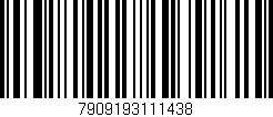Código de barras (EAN, GTIN, SKU, ISBN): '7909193111438'