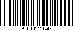 Código de barras (EAN, GTIN, SKU, ISBN): '7909193111445'