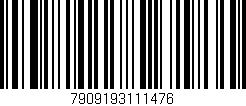 Código de barras (EAN, GTIN, SKU, ISBN): '7909193111476'