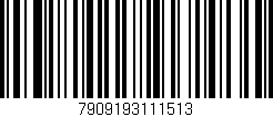 Código de barras (EAN, GTIN, SKU, ISBN): '7909193111513'