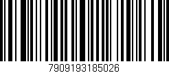 Código de barras (EAN, GTIN, SKU, ISBN): '7909193185026'