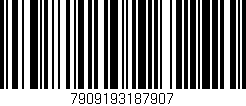 Código de barras (EAN, GTIN, SKU, ISBN): '7909193187907'