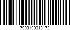 Código de barras (EAN, GTIN, SKU, ISBN): '7909193318172'