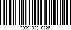 Código de barras (EAN, GTIN, SKU, ISBN): '7909193318226'