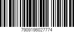 Código de barras (EAN, GTIN, SKU, ISBN): '7909196027774'