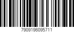 Código de barras (EAN, GTIN, SKU, ISBN): '7909196095711'