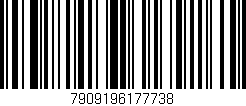 Código de barras (EAN, GTIN, SKU, ISBN): '7909196177738'