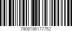 Código de barras (EAN, GTIN, SKU, ISBN): '7909196177752'