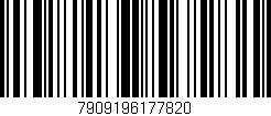 Código de barras (EAN, GTIN, SKU, ISBN): '7909196177820'