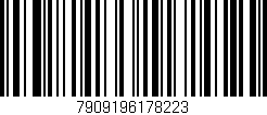 Código de barras (EAN, GTIN, SKU, ISBN): '7909196178223'