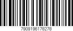 Código de barras (EAN, GTIN, SKU, ISBN): '7909196178278'