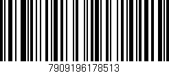 Código de barras (EAN, GTIN, SKU, ISBN): '7909196178513'