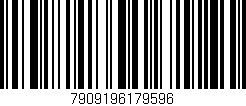 Código de barras (EAN, GTIN, SKU, ISBN): '7909196179596'
