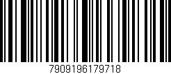 Código de barras (EAN, GTIN, SKU, ISBN): '7909196179718'