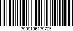Código de barras (EAN, GTIN, SKU, ISBN): '7909196179725'