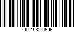 Código de barras (EAN, GTIN, SKU, ISBN): '7909196280506'