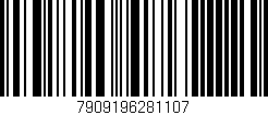Código de barras (EAN, GTIN, SKU, ISBN): '7909196281107'