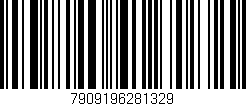 Código de barras (EAN, GTIN, SKU, ISBN): '7909196281329'