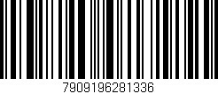 Código de barras (EAN, GTIN, SKU, ISBN): '7909196281336'