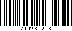 Código de barras (EAN, GTIN, SKU, ISBN): '7909196282326'